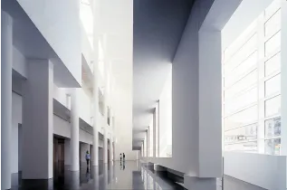 Barcelona Museum of Contemporary Art intérieur