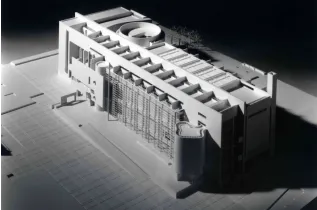 Barcelona Museum of Contemporary Art sketch